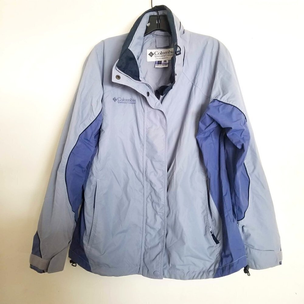 Columbia Sportswear Core Basique Vintage Zipper Winter Ski Jacket Size Medium